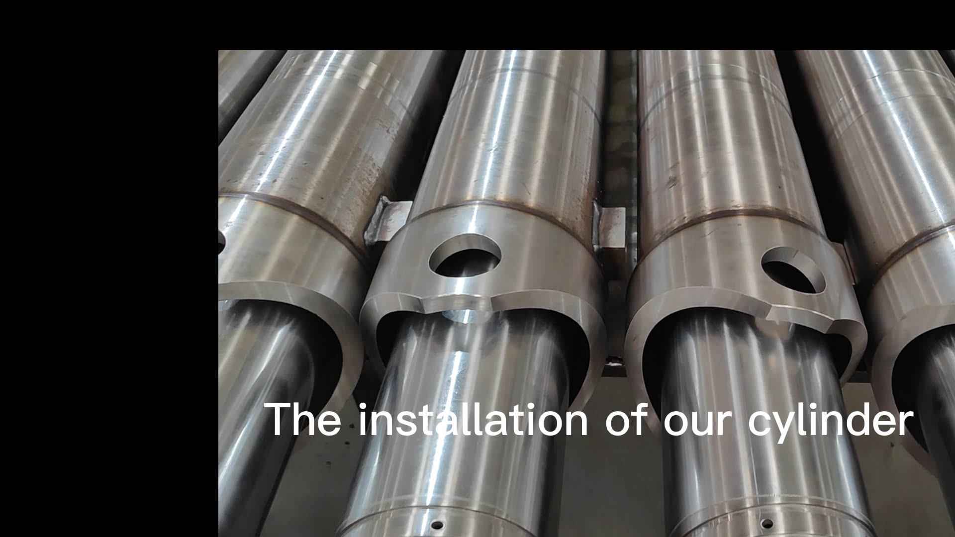 Hyva Type Hydraulic Cylinder Used For Dump Truck Buy Dump Truck Lift