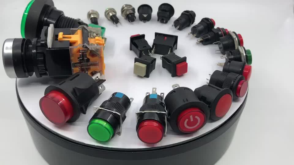 7mm 2 Step Push Pbs110 Button Switch Small Momentary Plastic Metal