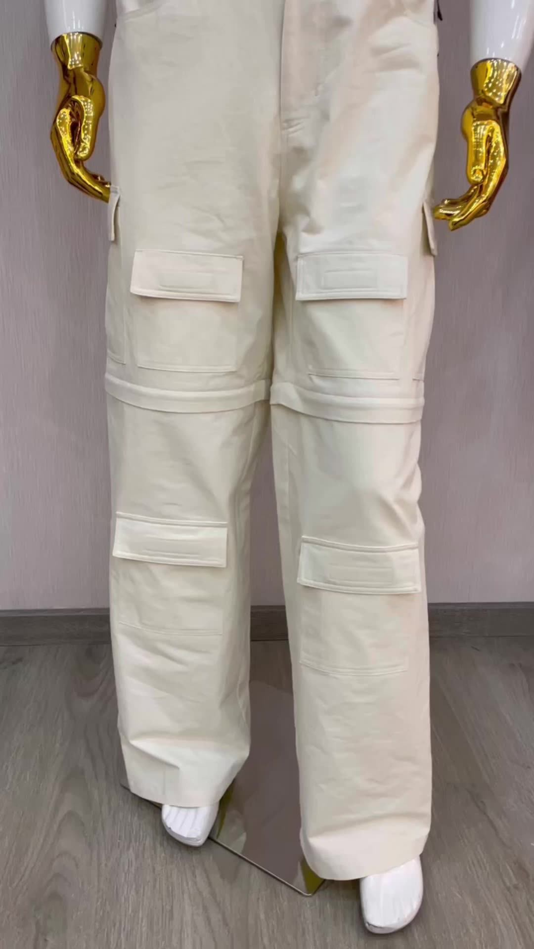 Custom Cargo Sweatpants Wholesale Baggy Oversized Fleece Thick 400 Gsm