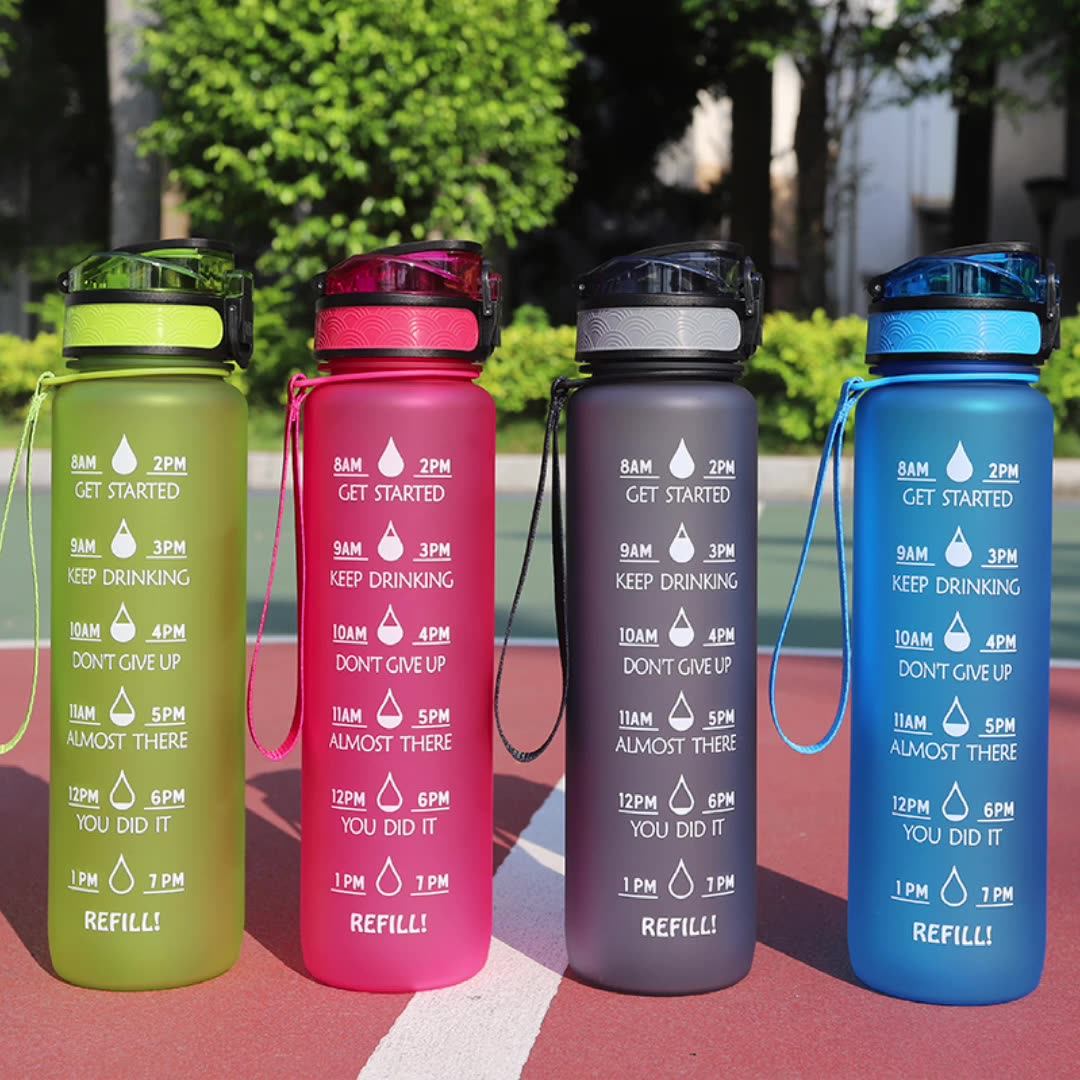32oz/1000ml Bpa Free Tritan Material Water Bottle Sports Drink Water