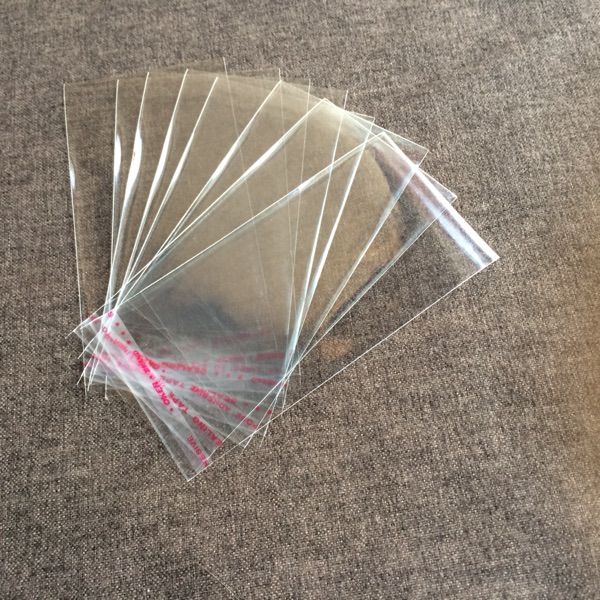 Factory direct sales of transparent plastic opp bags 5 wires 10*20 candle bags jewelry bags and other transparent packaging bags 100