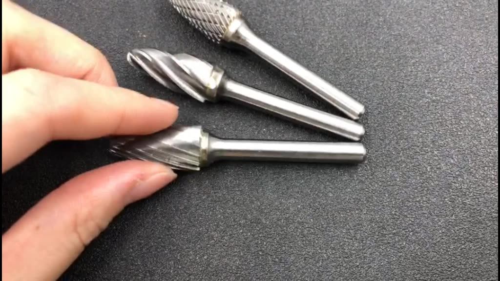 F1225w0645 Aluma Cut Burr Steel 1/4inch Tungsten Carbide Burr F1225