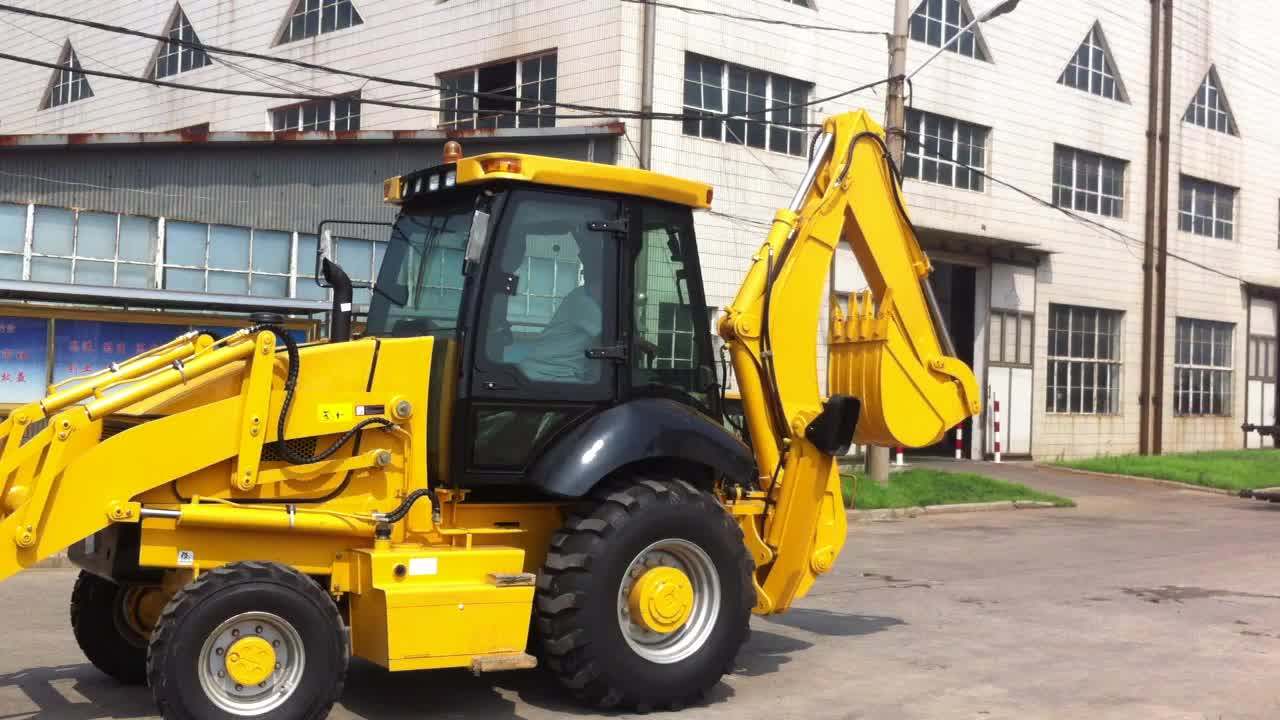 China Small Backhoe Loader Compact Hydraulic Factory Price 2.5ton