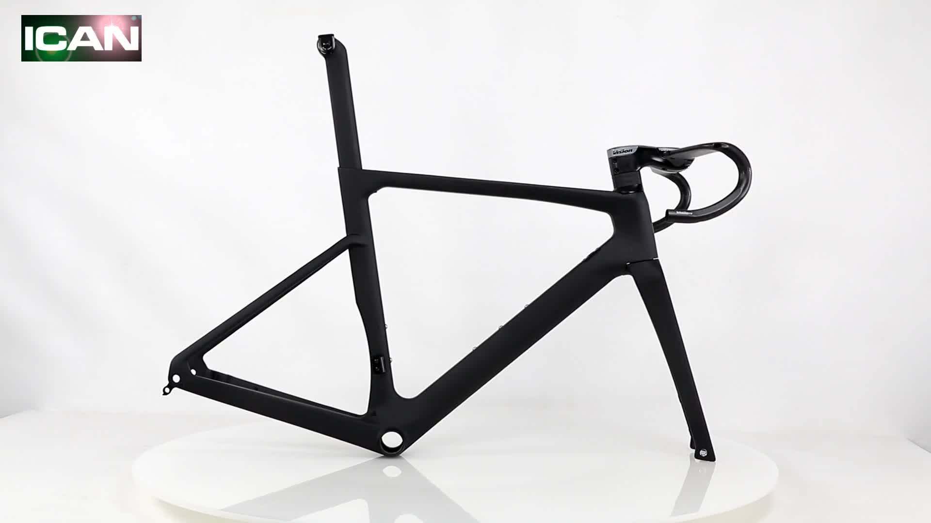 Super Light Front 160mm Rear 140mm Disc Rotor Full Carbon Road Bike