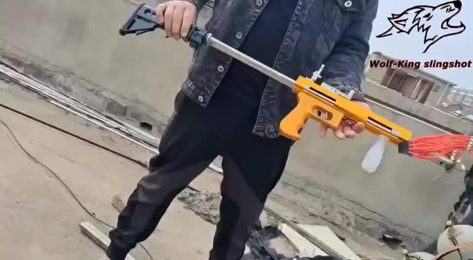 機械折りたたみスリングショットライフル,アウトドア,パワフルな射撃