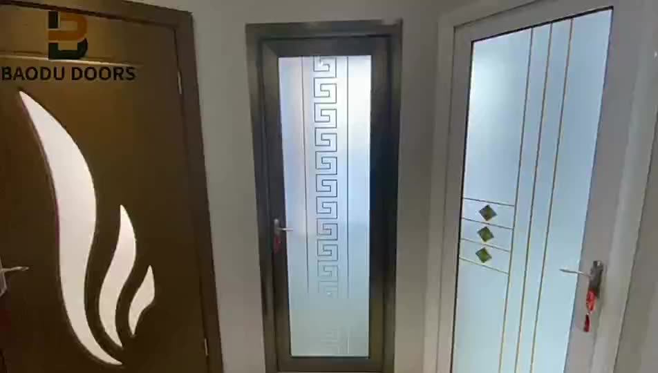 Aluminum Bathroom Door For Sri Lanka Glass Doors For Bathroom Glass