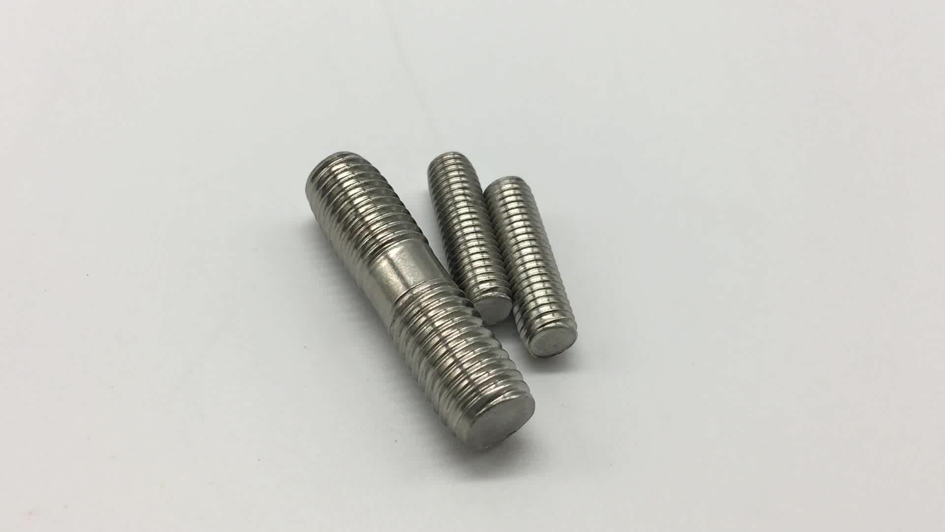 Stainless Steel Female Din975 9mm 10mm Sleeve Left And Right Hand Double End Threaded Rod Buy