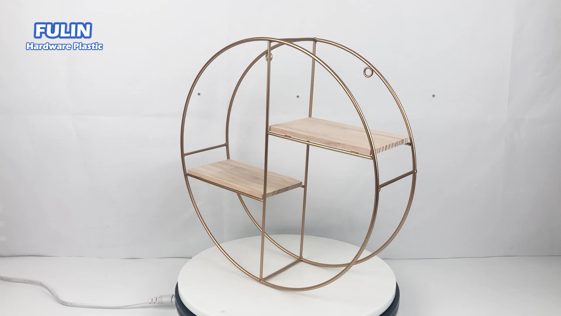 Wall Shelf Storage Decorative Rack Black Iron Wall Mount Wall Plank Mdf