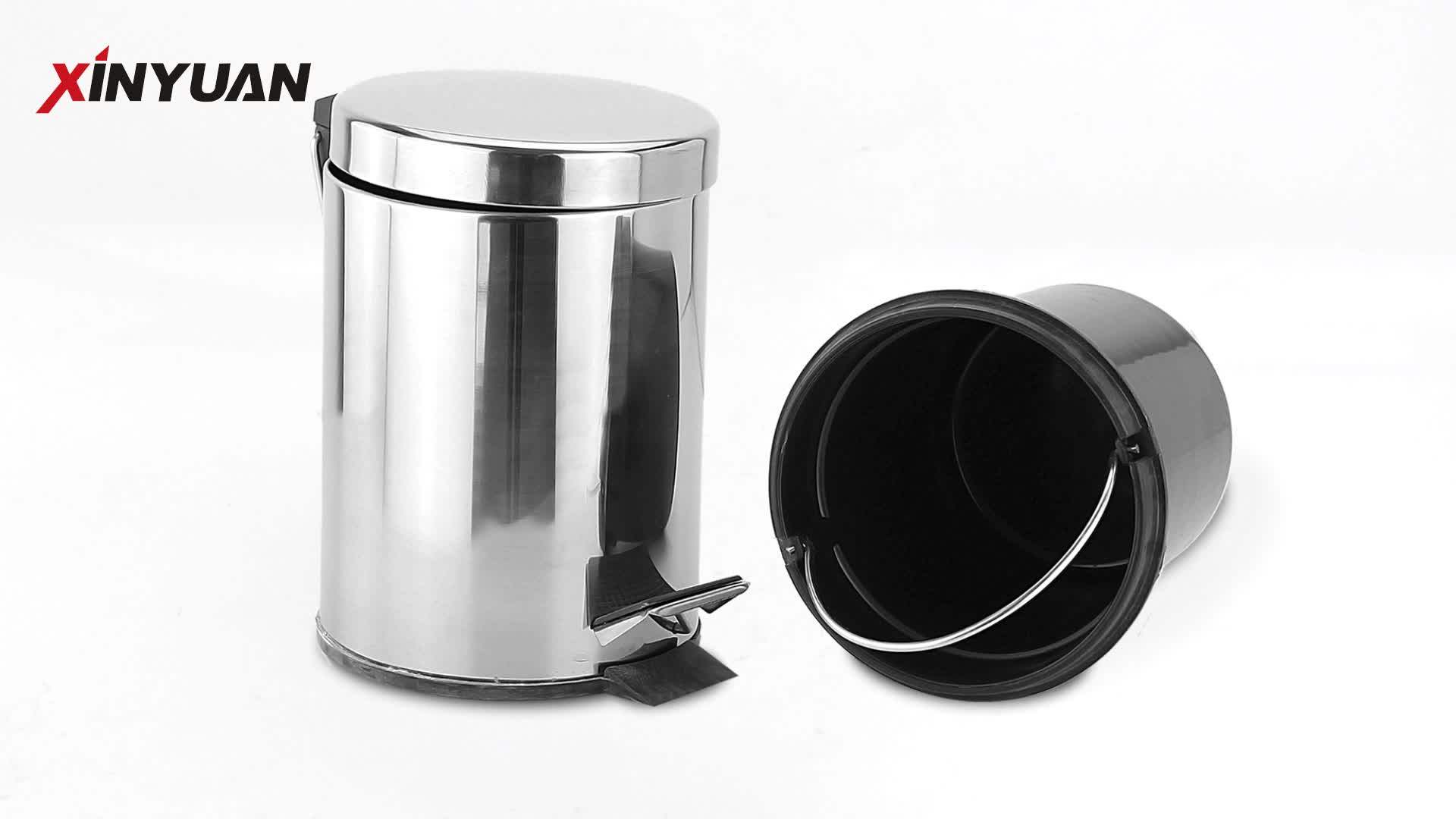 Stainless Steel Garbage Bin Ft02806 Buy Garbage Bin,Stainless Steel