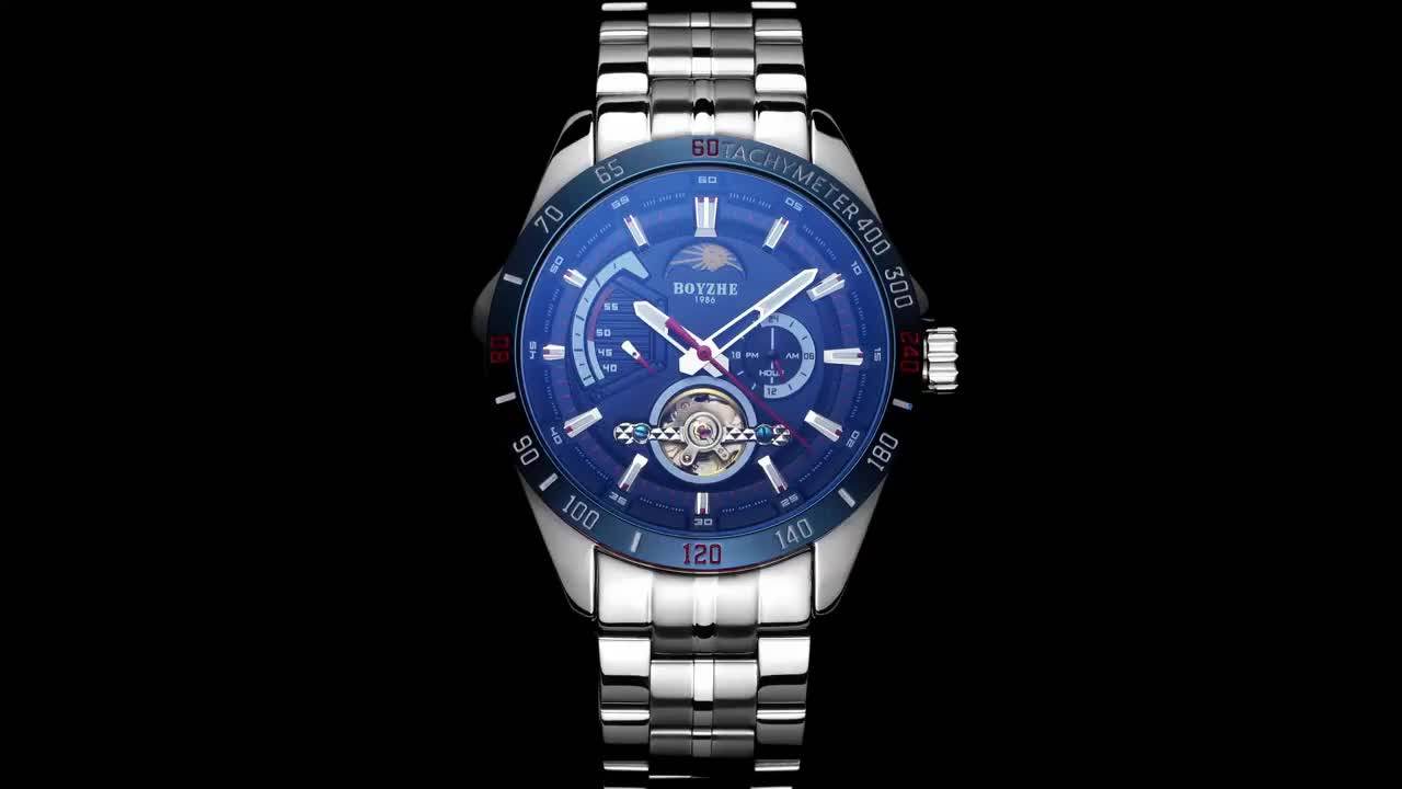 New High Quality Men Automatic Watch Oem Custom Logo Mechanical Wrist