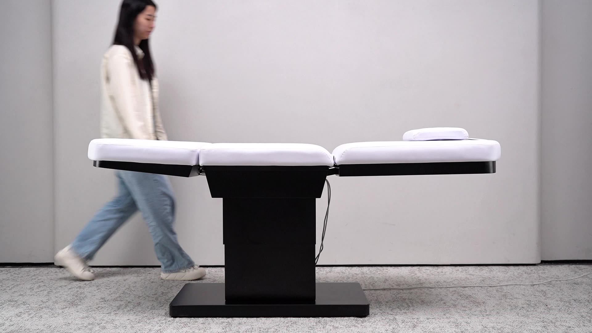 Modern Metal Electric Aesthetic Cosmetic Lounger Bed Beauty Salon Spa ...