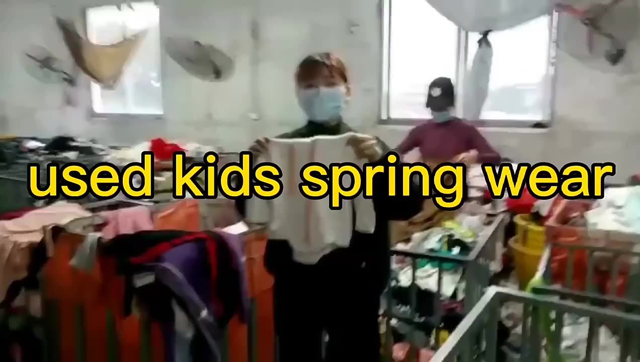 Children Spring Wear Bale 45kg Korean A Class Grade Baby Wear Second