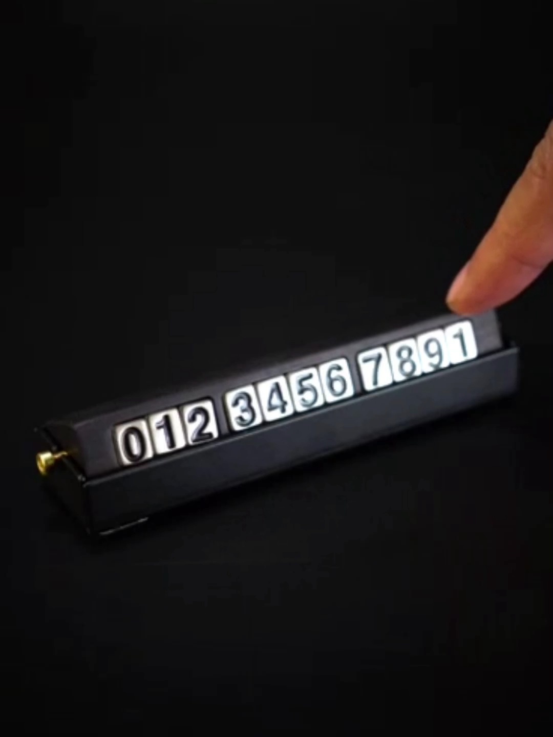 黑檀木挪车电话牌真方才让出行更体面了✨