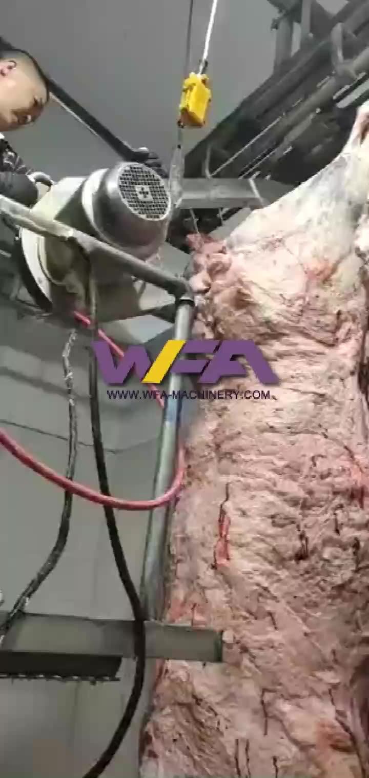 China Abattoir Cattle Butchers Meat Rails Of Carcass Transport Convey