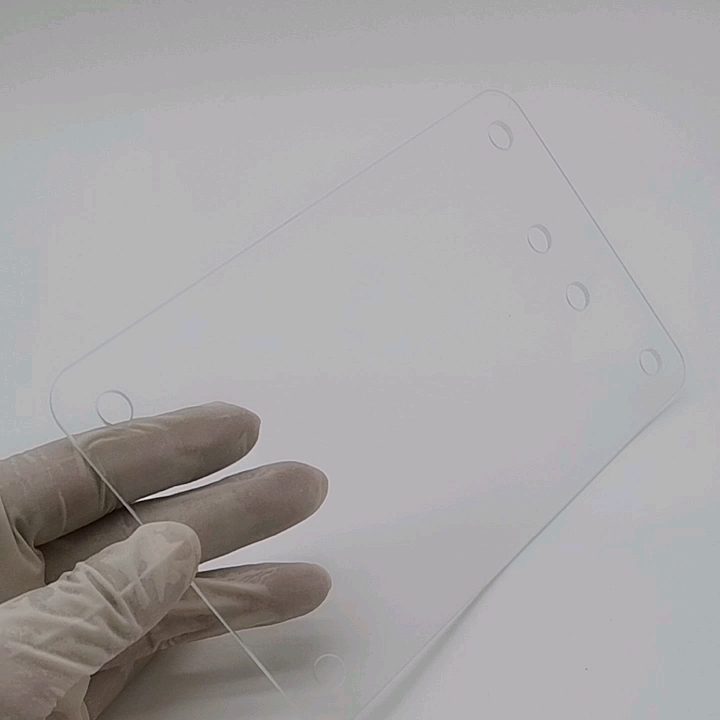 Custom Top Quality Extra Clear Gorilla Tempered Ultra Thin Glass Sheet