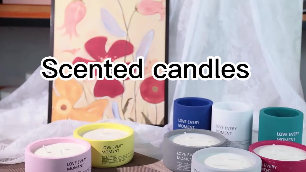 Wholesale Customized Luxury Bougie Cire Chandelle Vela Perfumada De