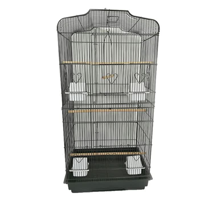Bird Cages Manufacturer 47x36x92cm Large Bird Cage 3 Layers Folding