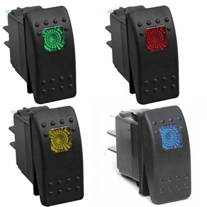12v 20a Car Marine Dash Rocker Toggle Switch Buy Rocker Switch