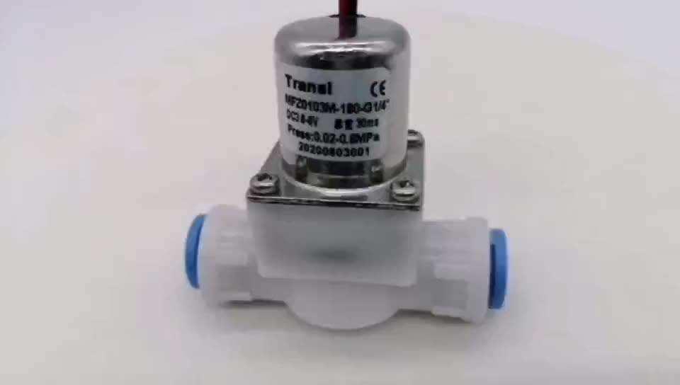 Dc 3v 3.6v 6v G1/4 Inch Quick Connector Remote Control Electric Pulse