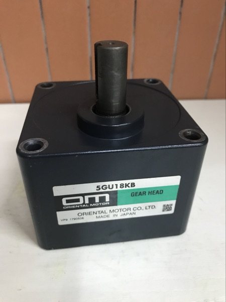 Japan Oriental motor 5GU18KB reducer can be equipped with 90W 60W motor removal spot