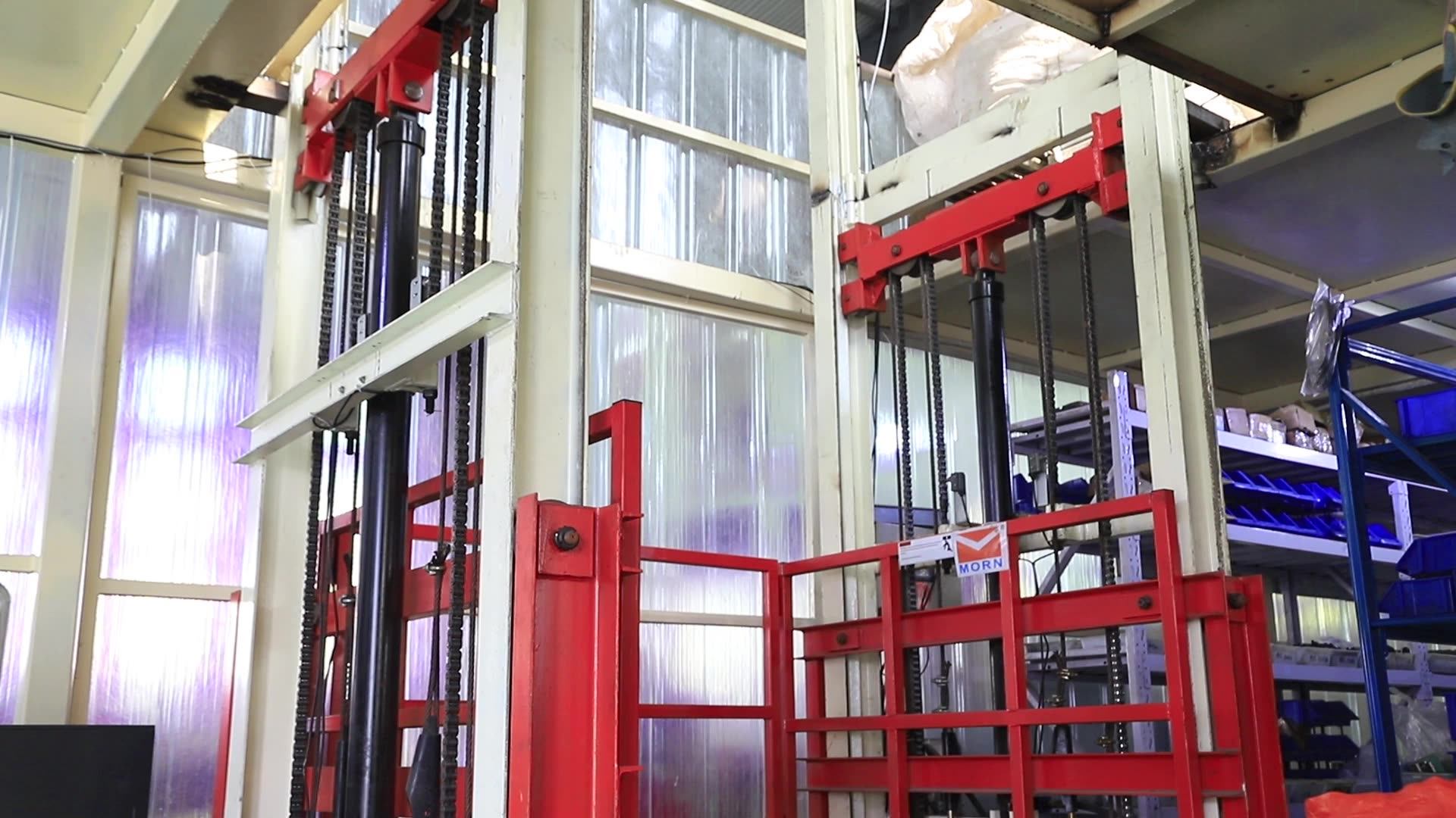 Morn Warehouse Goods Vertical Freight Elevator Lift For Sale Buy