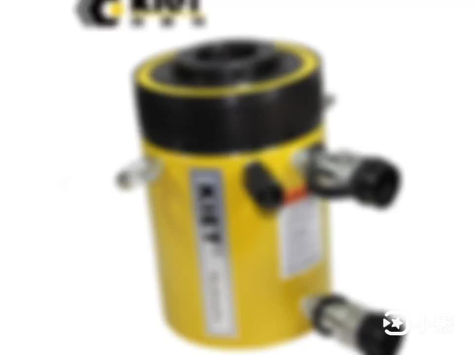 Double Acting Hollow Plunger Hydraulic Cylinder For Both Pull And Push