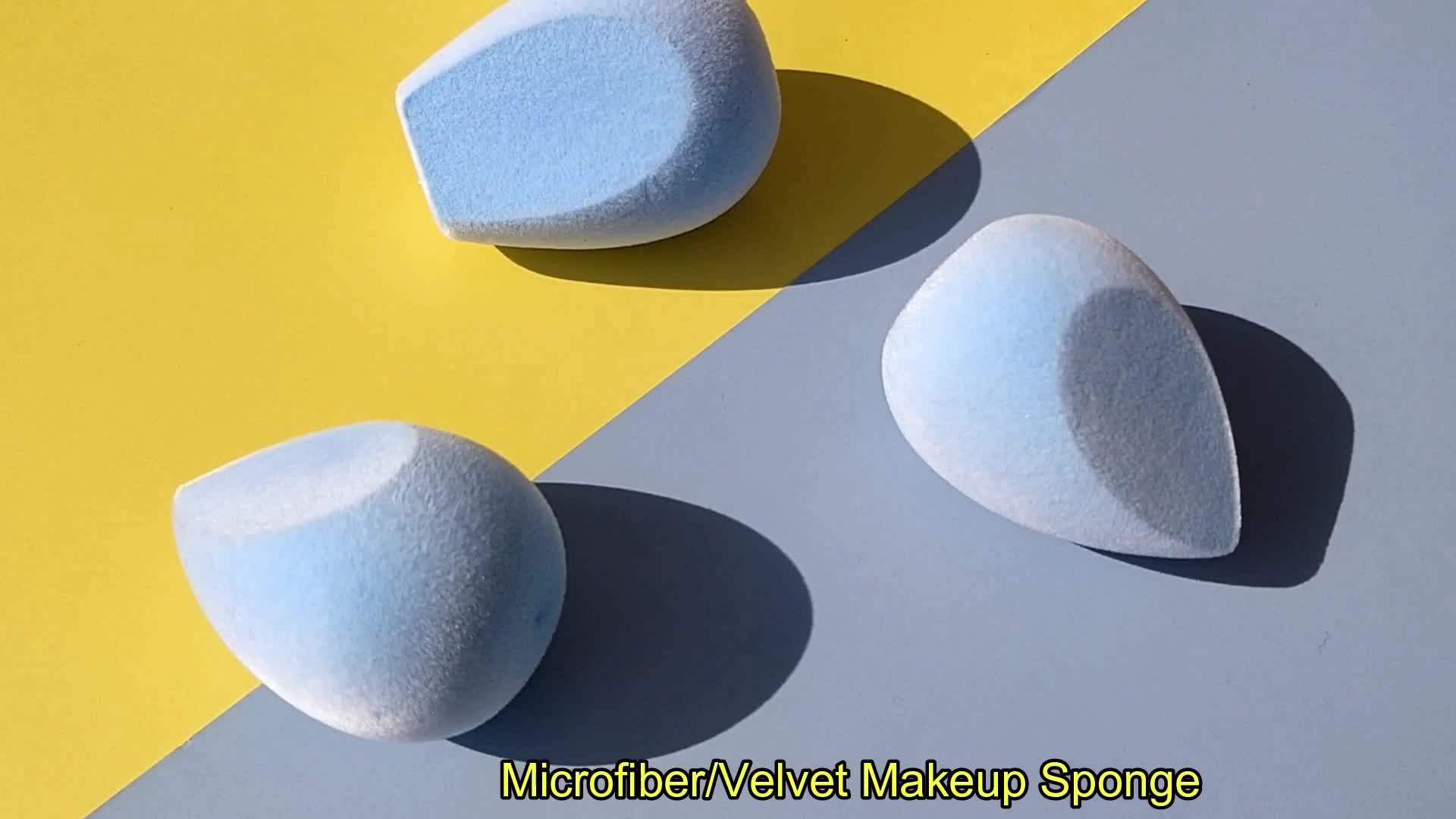 2pc Custom Paper Box Cosmetics Beauty Sponge Makeup Blender Box