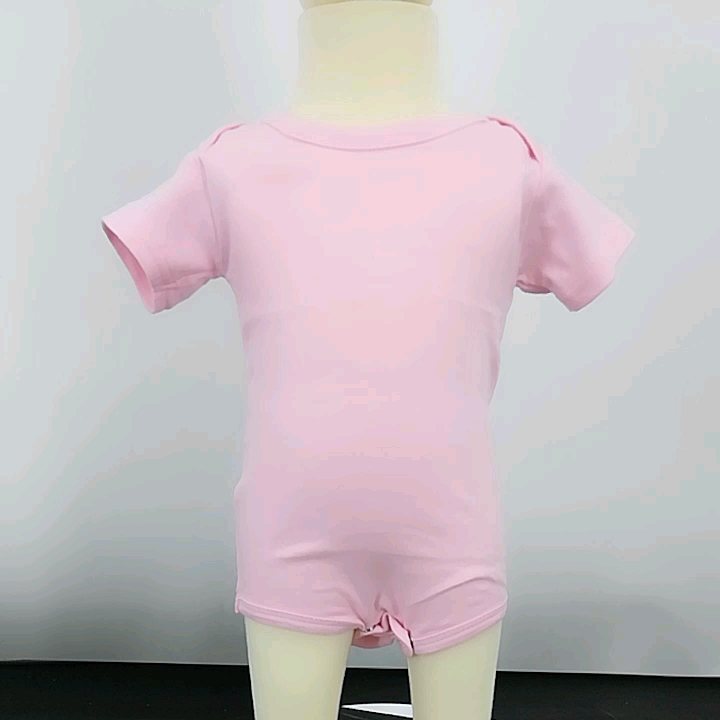 Wholesale Custom Organic Cotton Baby Clothes Onesie Baby Rompers 100