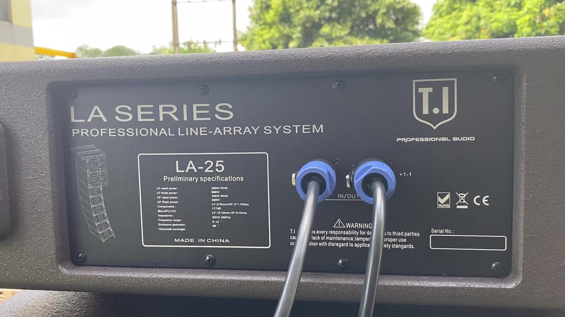 Line Array System Speaker Ti Pro Audio La25 Dj Professional Audio Line ...