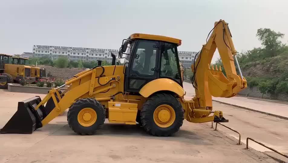 8 Ton Mini Backhoe Loader Yf388 New Front End Loader And Backhoe With