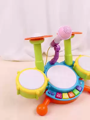 Children's drum set toy beginner Toddler 1-3 years old baby jazz drum child beating musical instrument Boy Girl 2