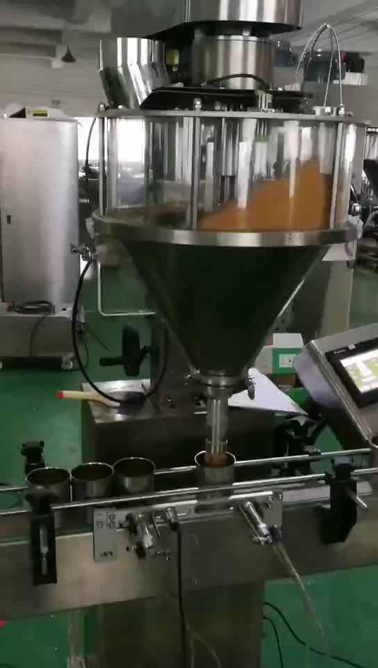 Semi Automatic Premade Bags Jars Bottles Powder Filling Machine With