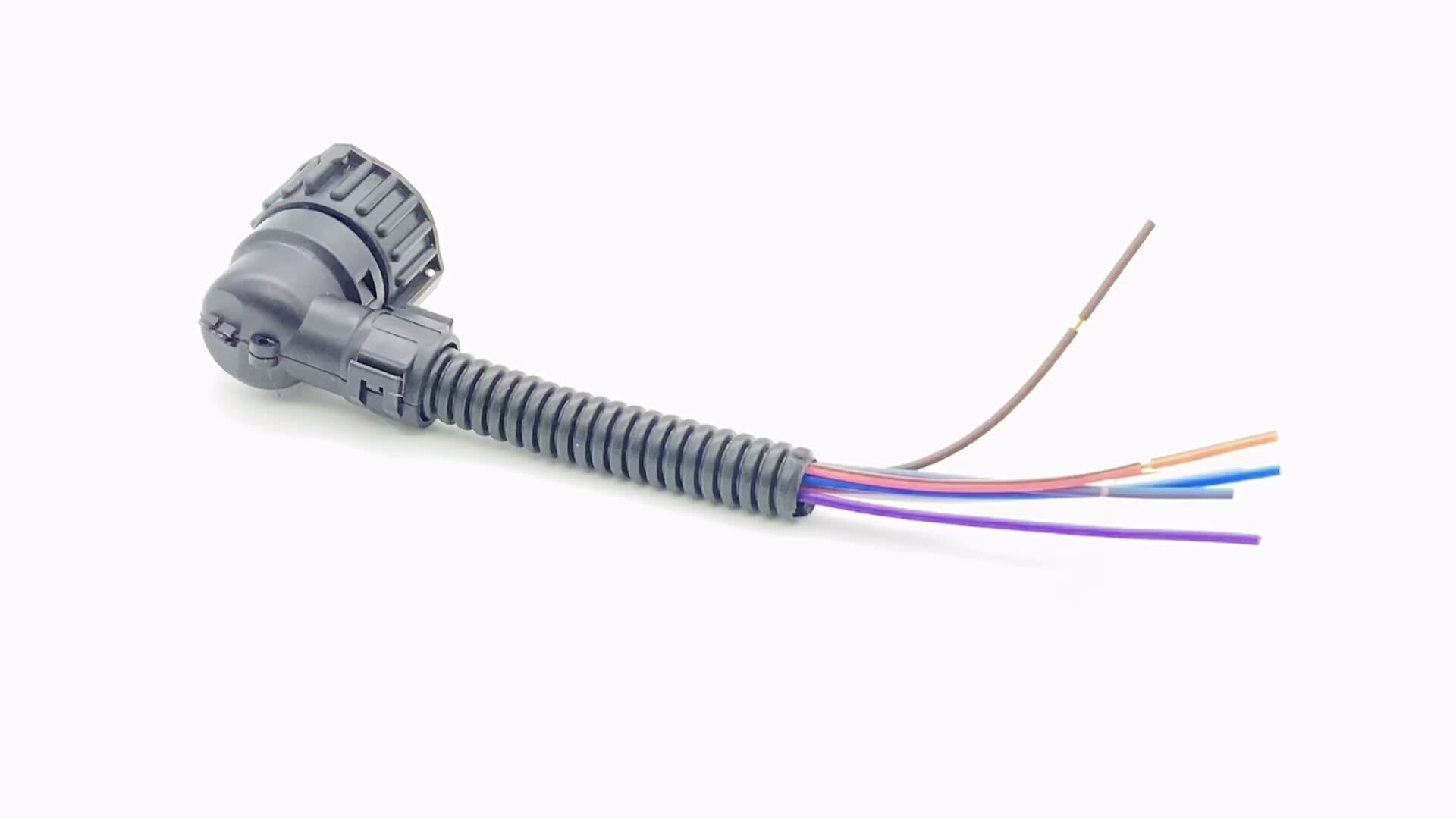 Connecteur pour feu de position LED Scania dans la visière Connecteur pour feu de position LED Scania dans la visière