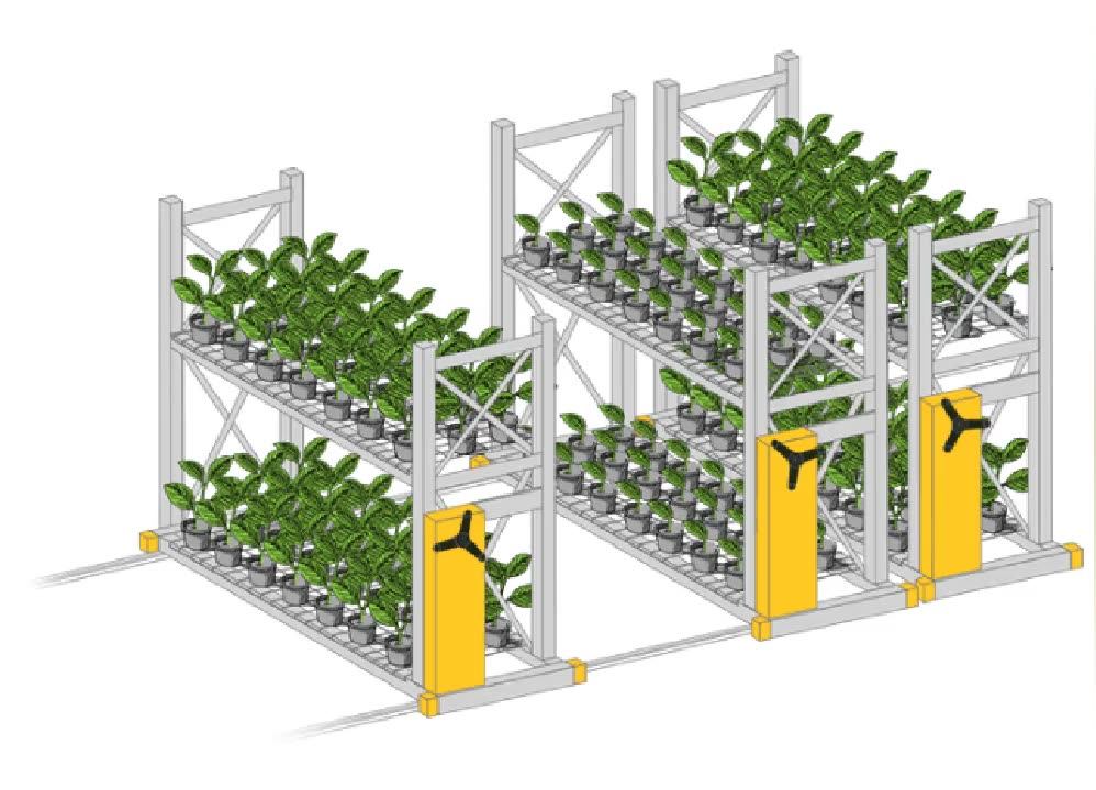 Grow Rack Agriculture Multi Hydroponic Grow Indoor Vertical Horizontal