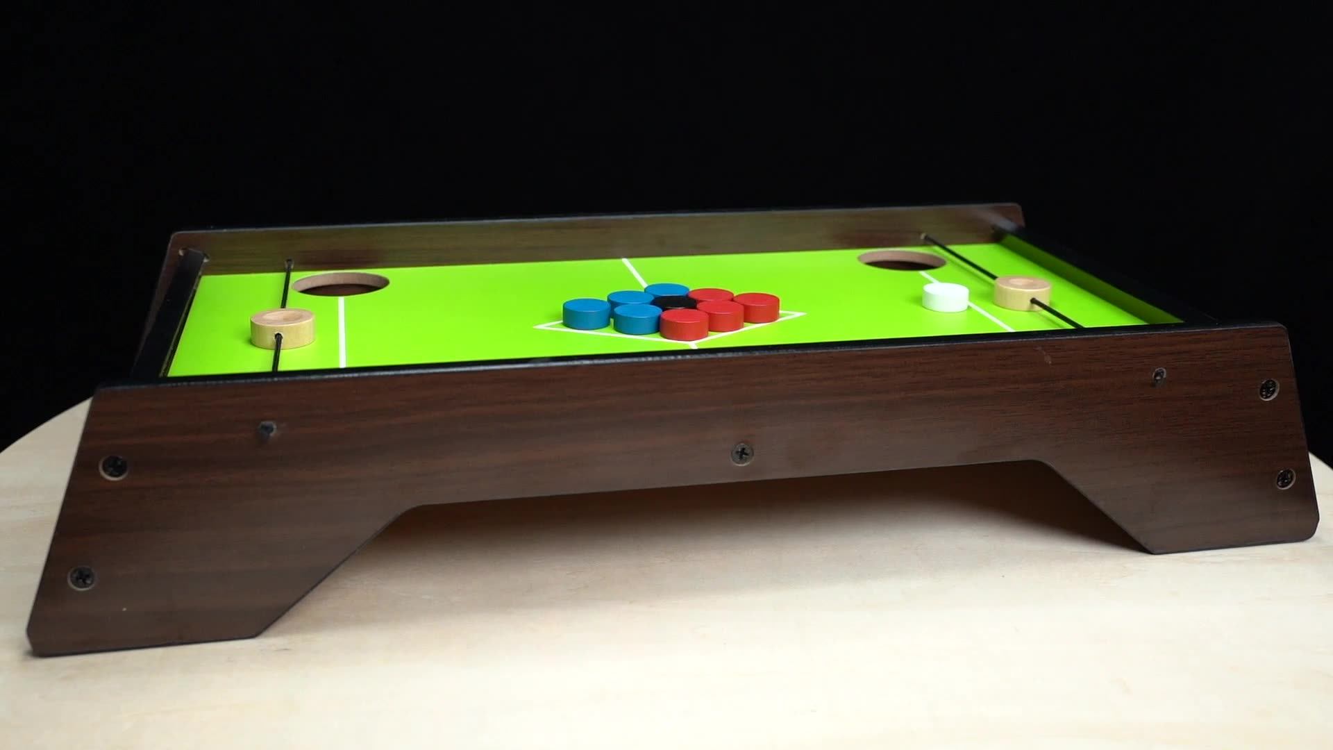 Udeas Best Selling Wooden Tabletop Billiard Game With Balls Jumping