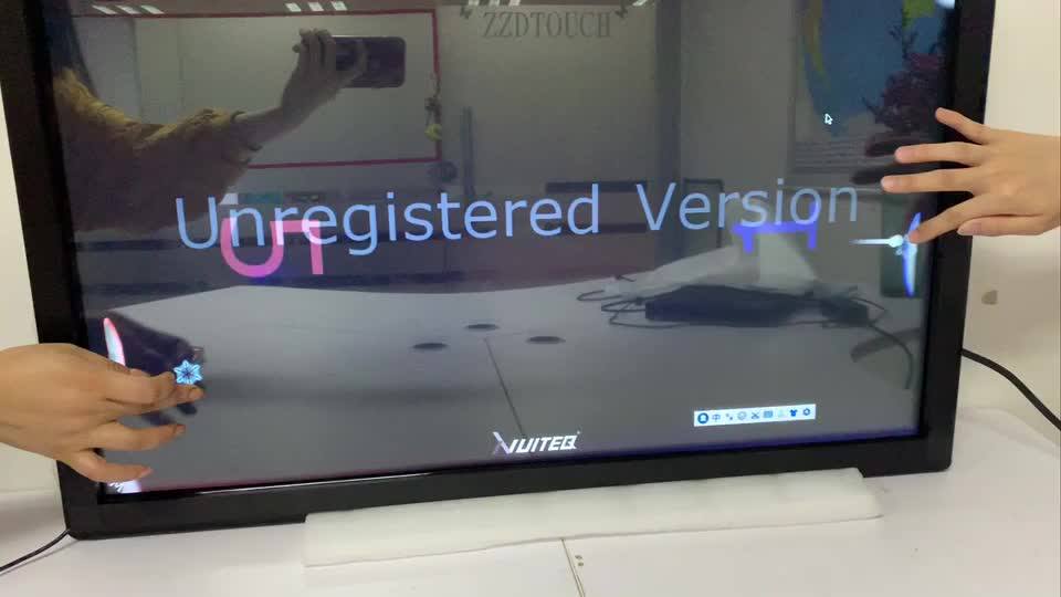 27 Inch Interactive Infrared Ir Diy Customized Multi Touch Frame Screen