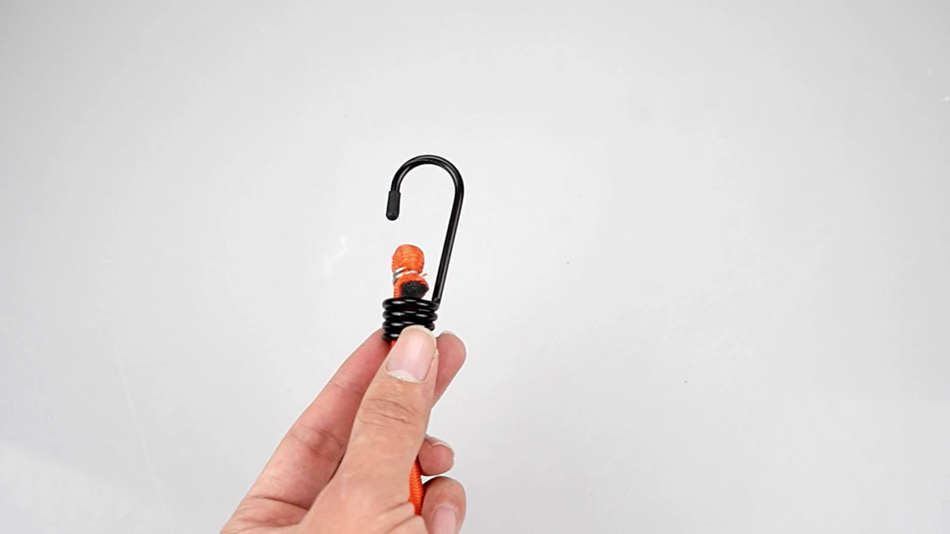 Gs Certified 8mm Strong Elastic Bungee Cords With Steel Hooks Buy