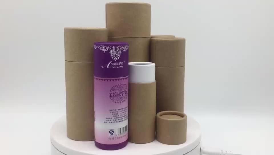 Cusmetized Kraft Paper Tubes Original Mail Tubes Small Cardboard Tubes