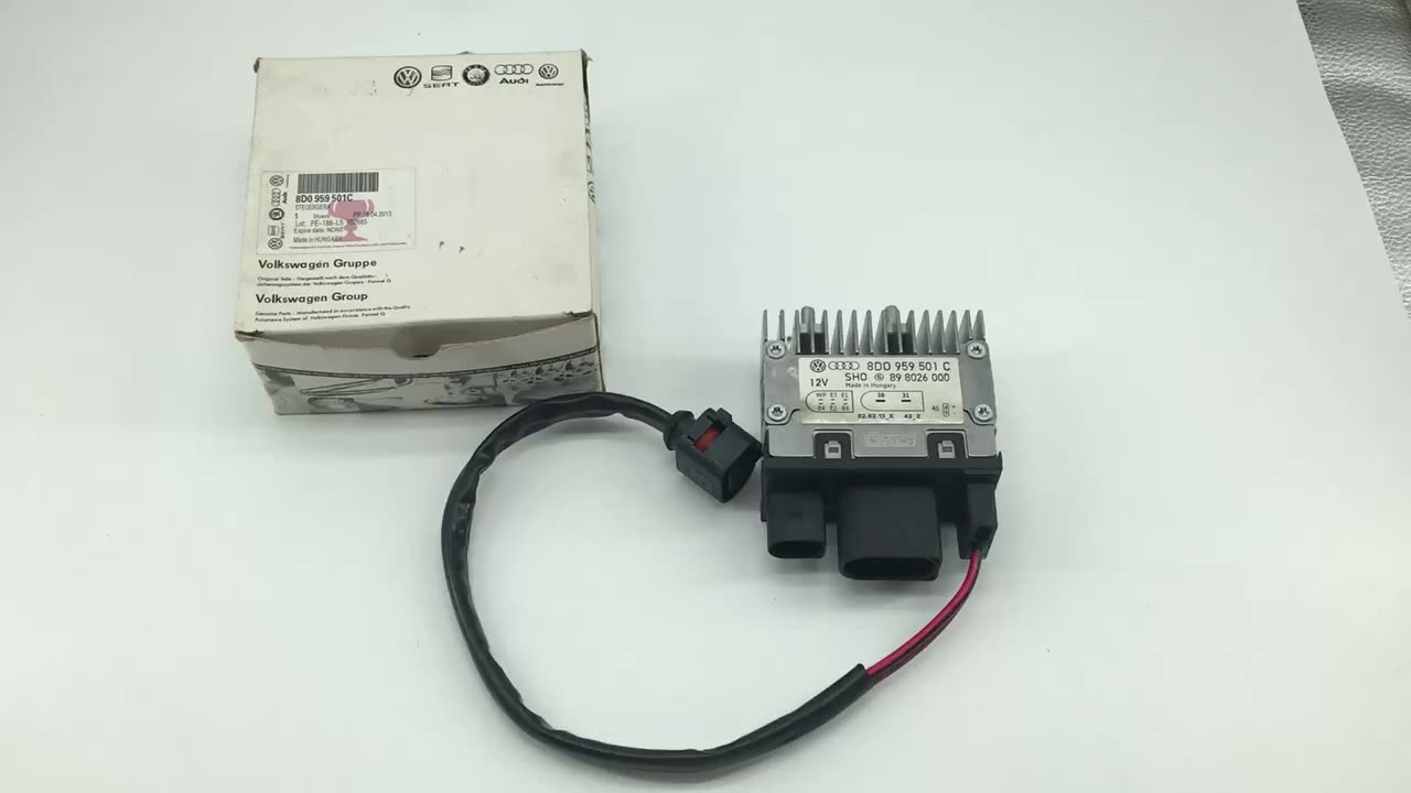 8d0959501c Radiator Cooling Fan Control Module For Audi A4 A6 S4 Vw