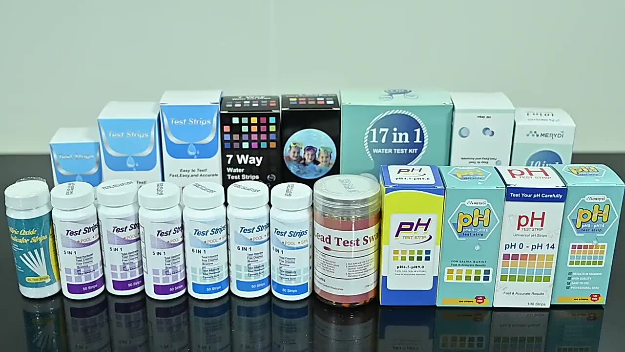 Vansful Water Total Hardness Test Strips 100 Ct Hardness Water