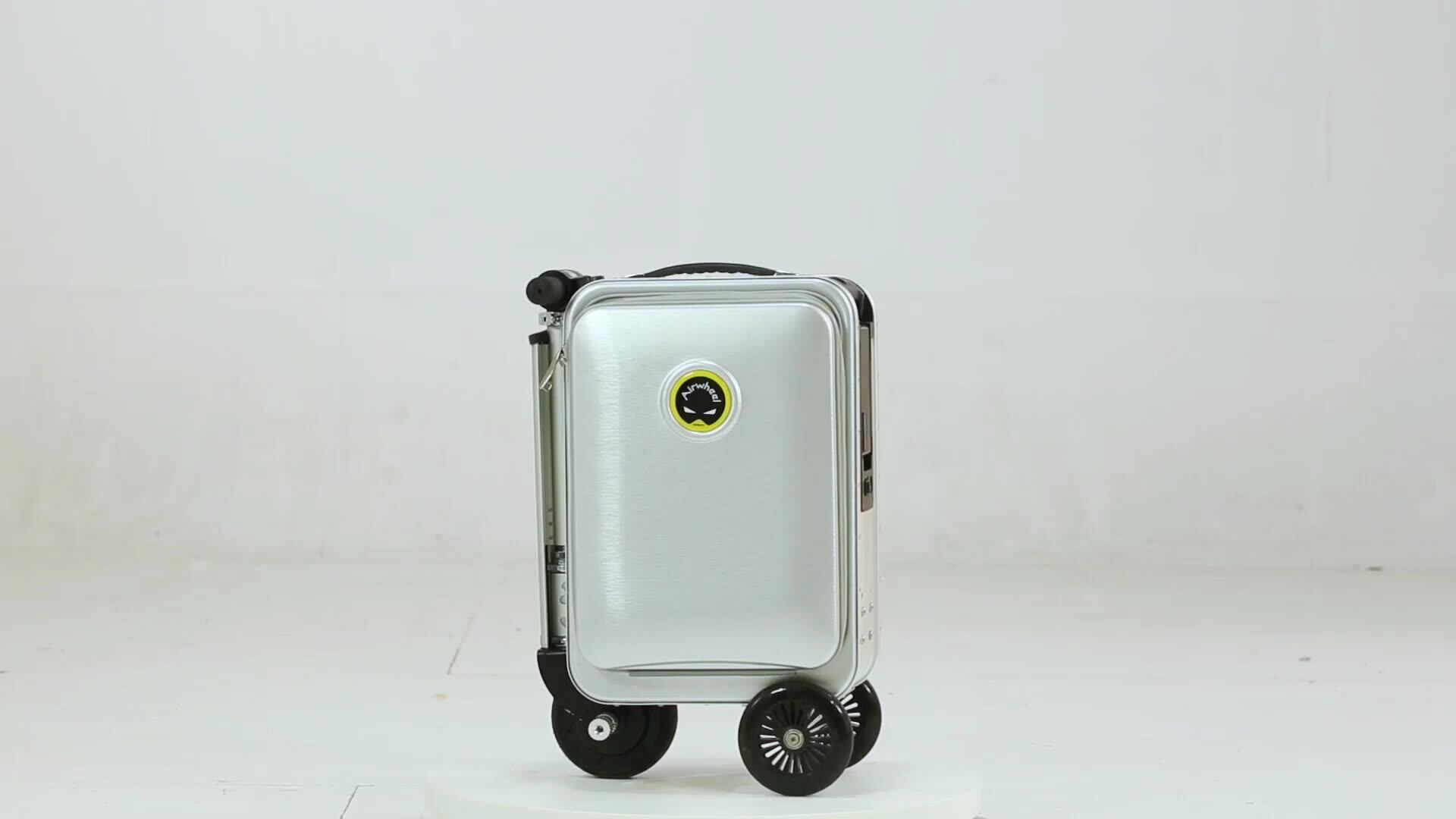 Airwheel Se3s Smart Riding Luggage Pc And Abs Luggage Scooter Suitcase