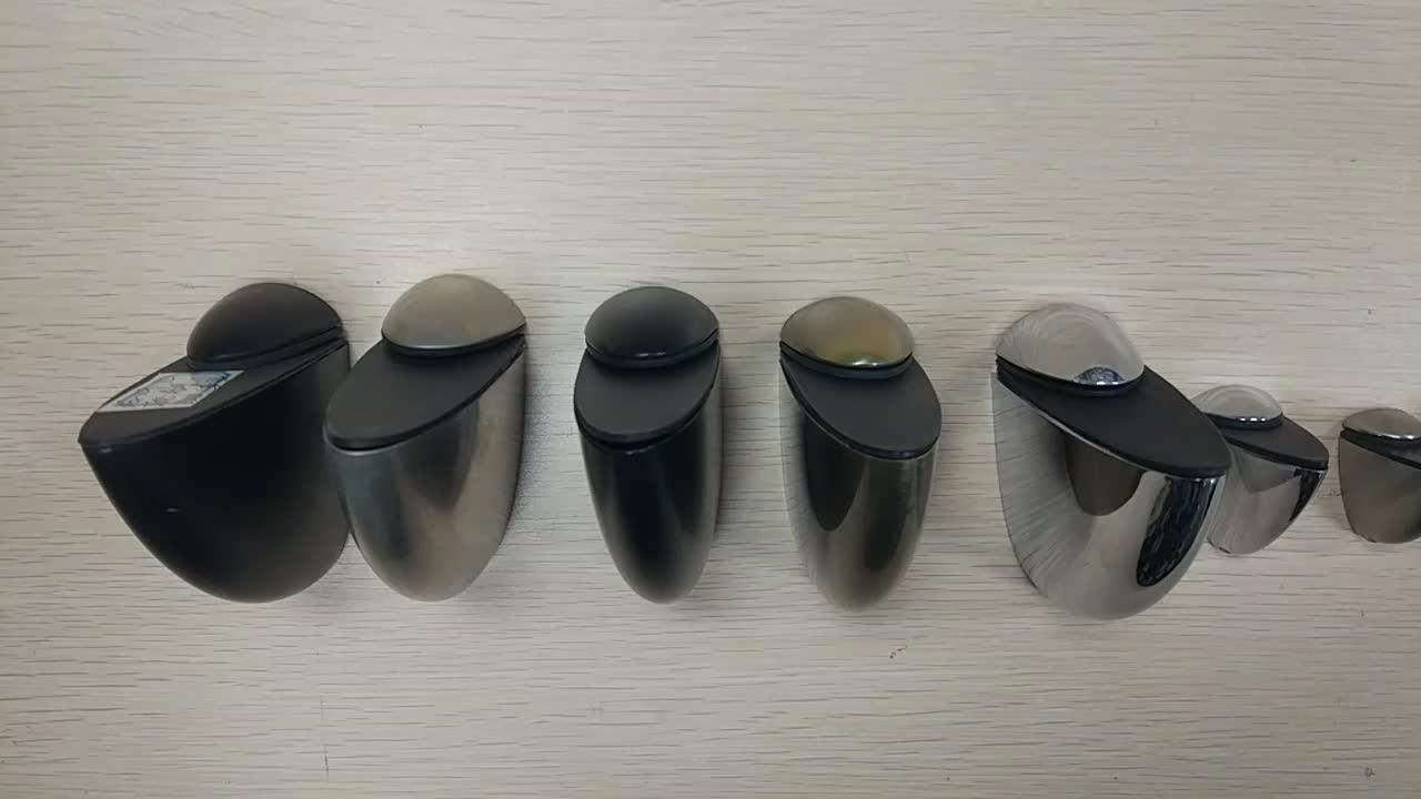 Bathroom Shower Chrome Steel Adjustable Glass Shelf Support Tempered Glass Clamp Zinc Alloy