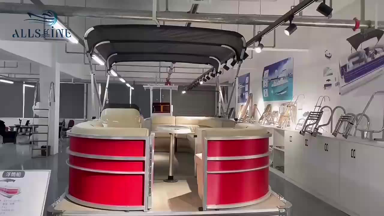 Custom 19ft Aluminum Pontoon Tubes With Frame Buy Aluminum Pontoon