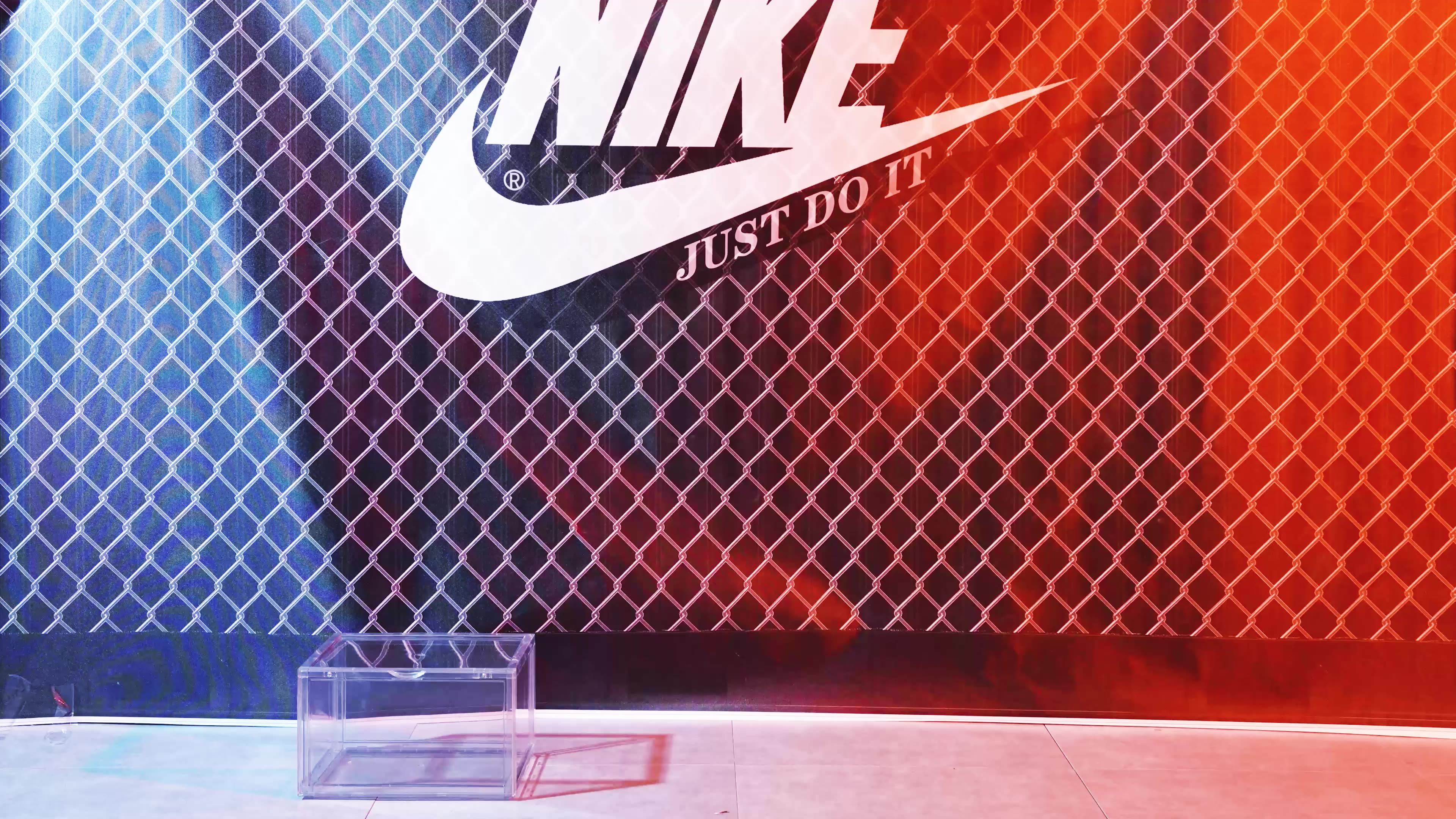 Custom Stackable Acrylic Shoe Container Storage Box 12 Pack Nike Clear