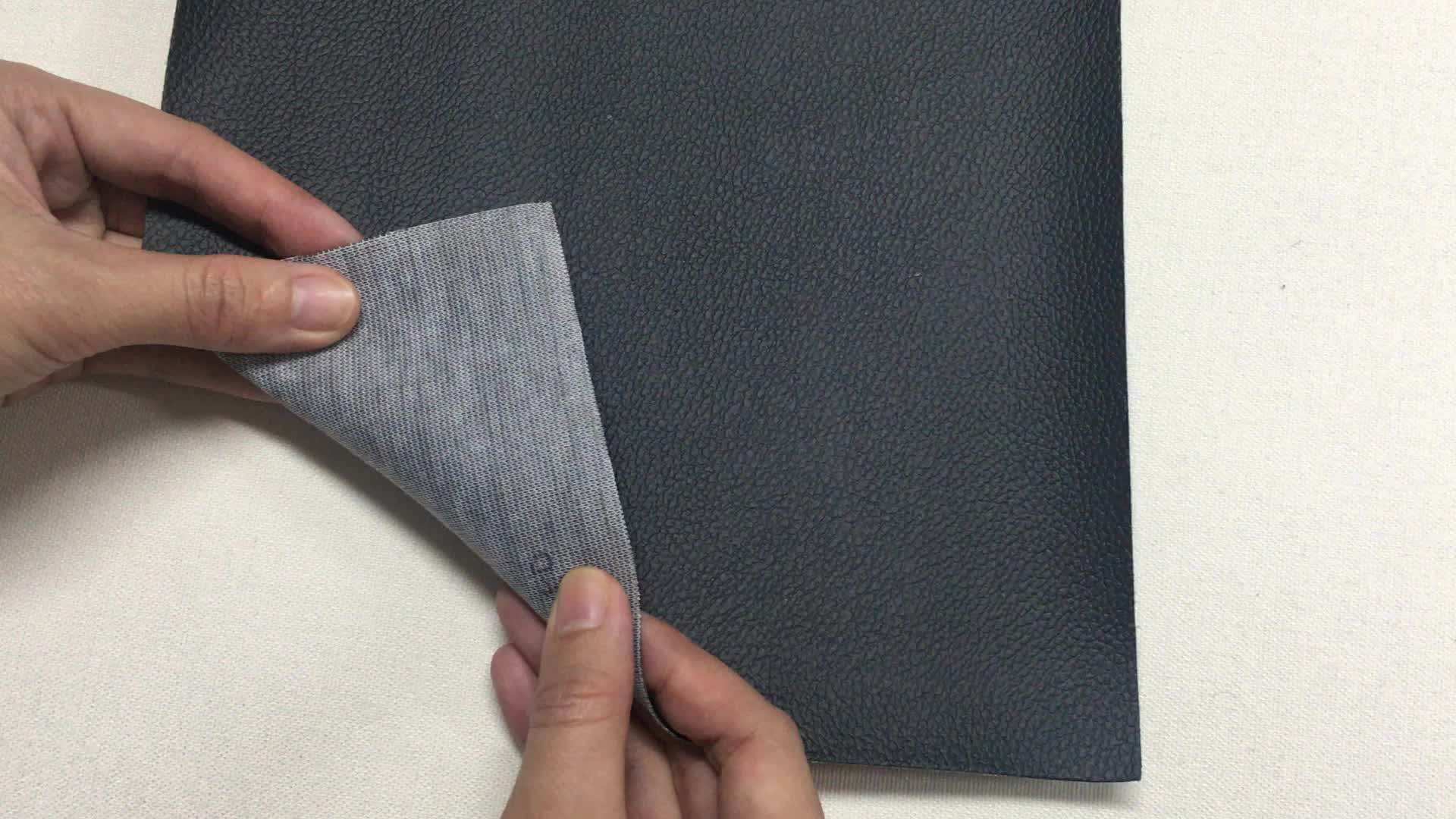 Blue Embossed Vinyl Fabric Customized Pvc Upholstery Leather Buy Eco