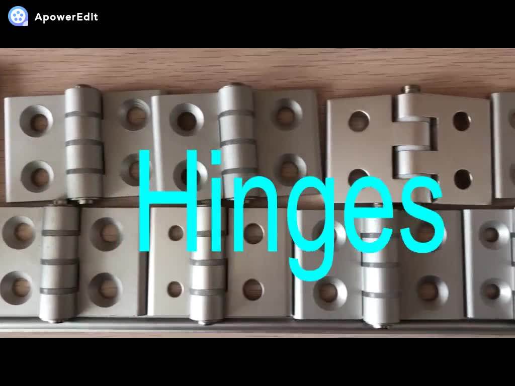Black Powder Coated Aluminum Extrusion Hinge For Window And Door Buy