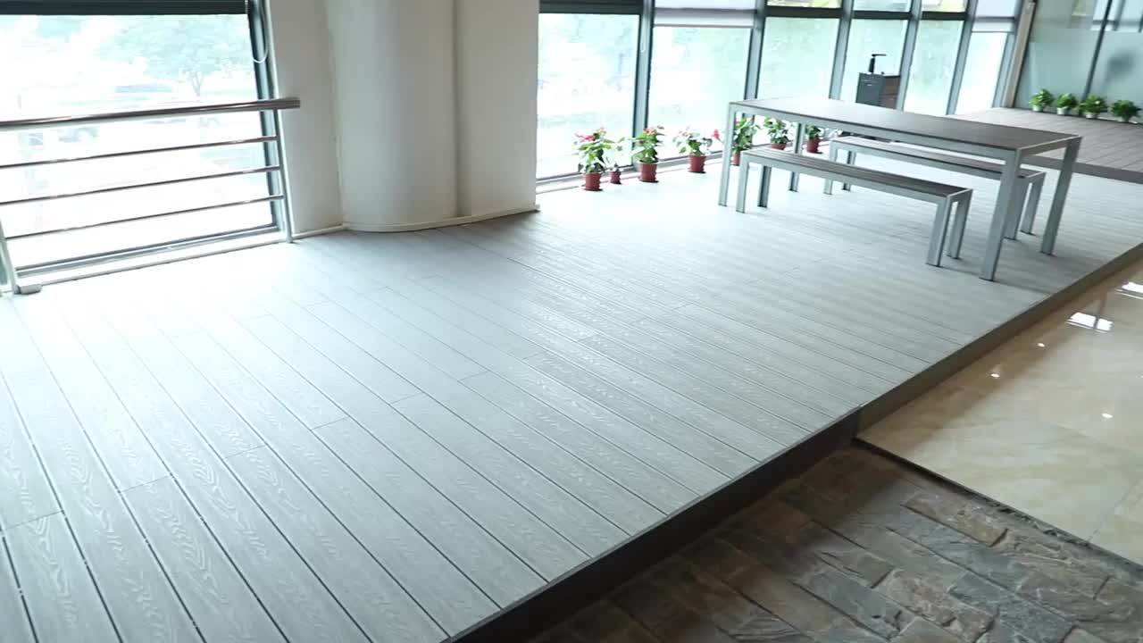 Mexytech 3d Wood Grain Wpc Outdoor Laminate Antiseptic Deck Flooring Buy Wpc Outdoor Deck