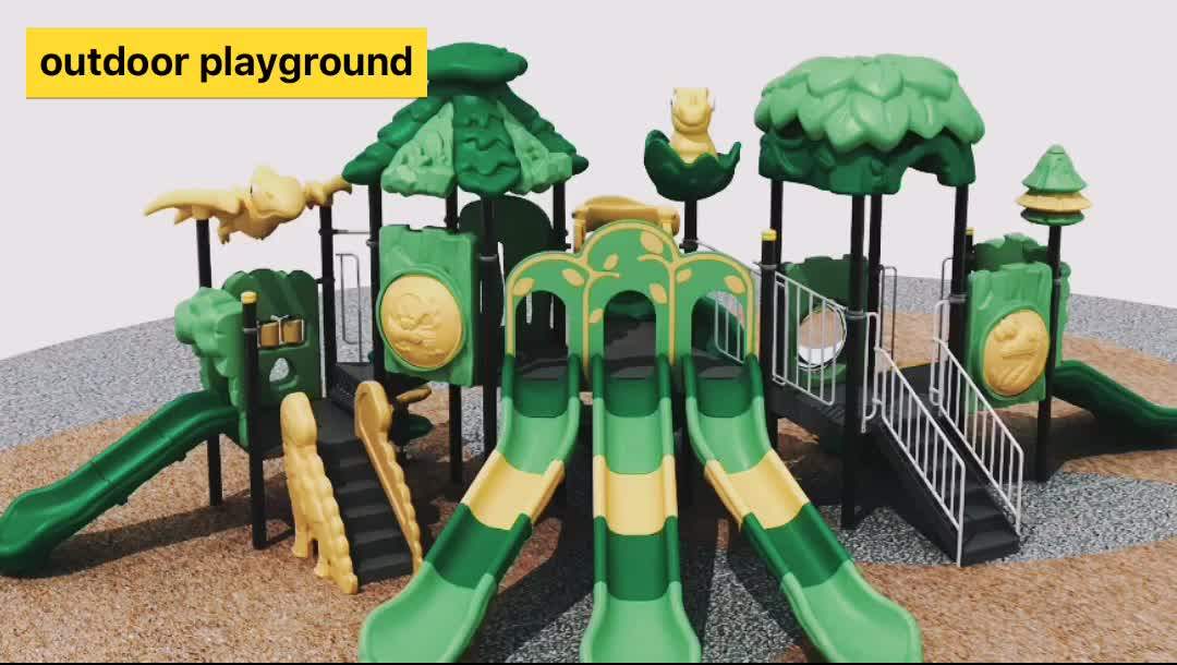 Customized Packaging Durable Slide Plastic Kids Outdoor Toys Playground