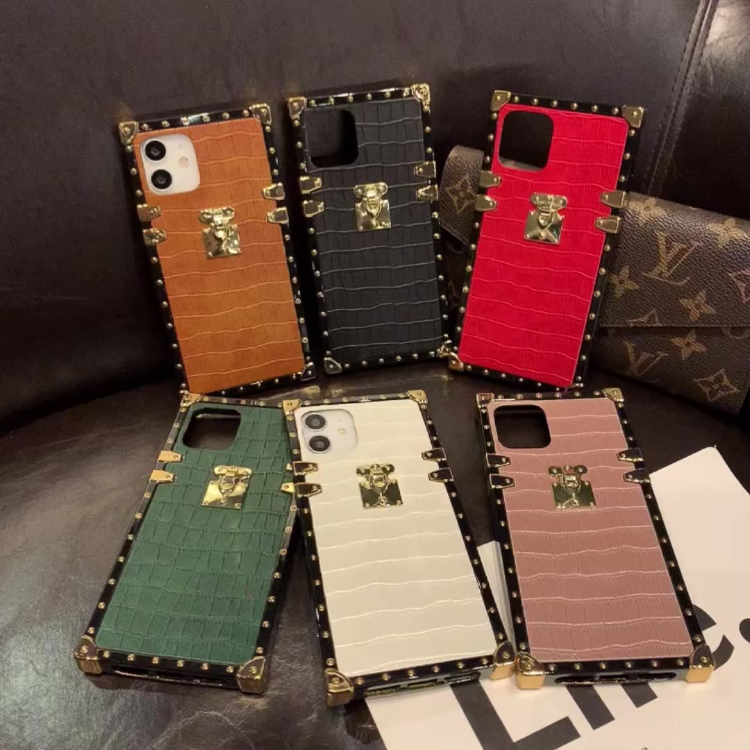 Square Louis Vuitton iPhone Case 