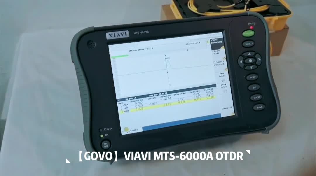 Mesin Mts-6000 Viavi Otdr Jdsu,Mesin Otdr Mts-6000a 8 Inci Sm 1310 1550nm 41/40d